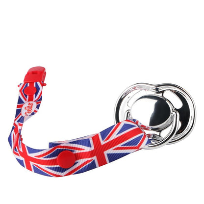 MIYOCAR BPA free CPSIA/CPSC PASS gold sliver pacifier with box set ideal gift for baby unique in the world bling pacifier