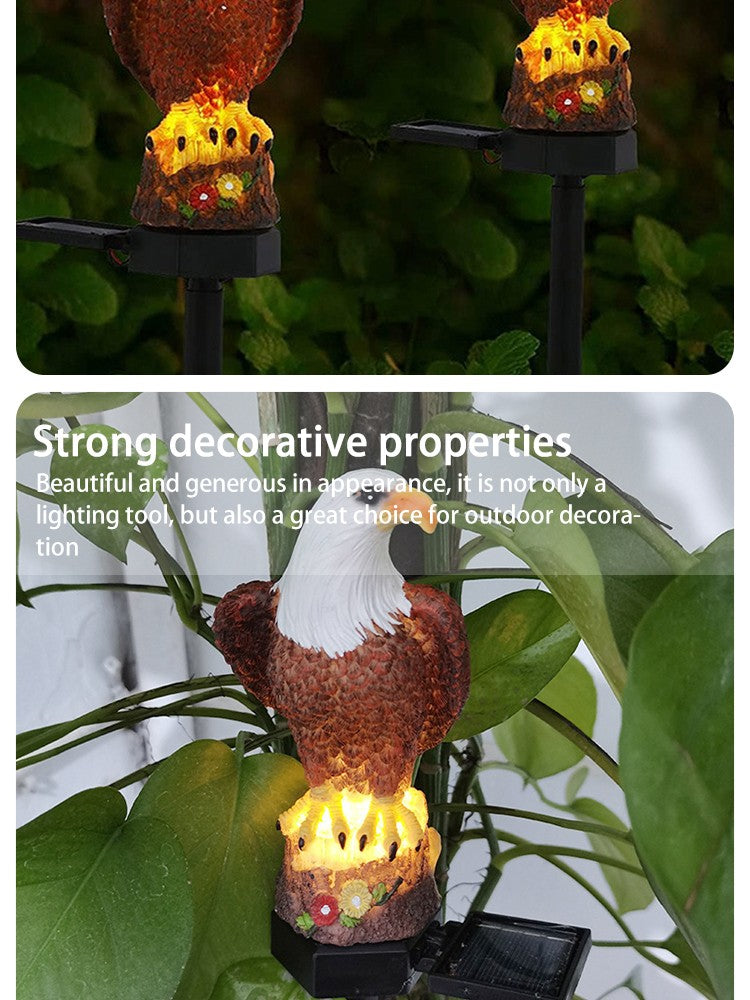 Solar Powered Eagle Lawn Light: Stunning Outdoor LED Garden Decorations Garden Decorative Lights