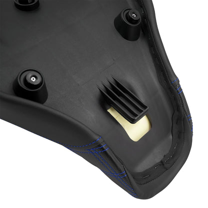 Banco Duplo de Moto para Piloto e Garupa Almofada Dianteira Traseira para Harley Softail Sport Glide FLSB Low Rider FXLR FXLRS 2018 em Diante
