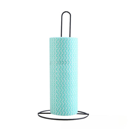 Bathroom accessories Vertical Wrought Iron Tissue Holder Creative Dining Table Storage Desktop Kitchen Roll Paper Holder