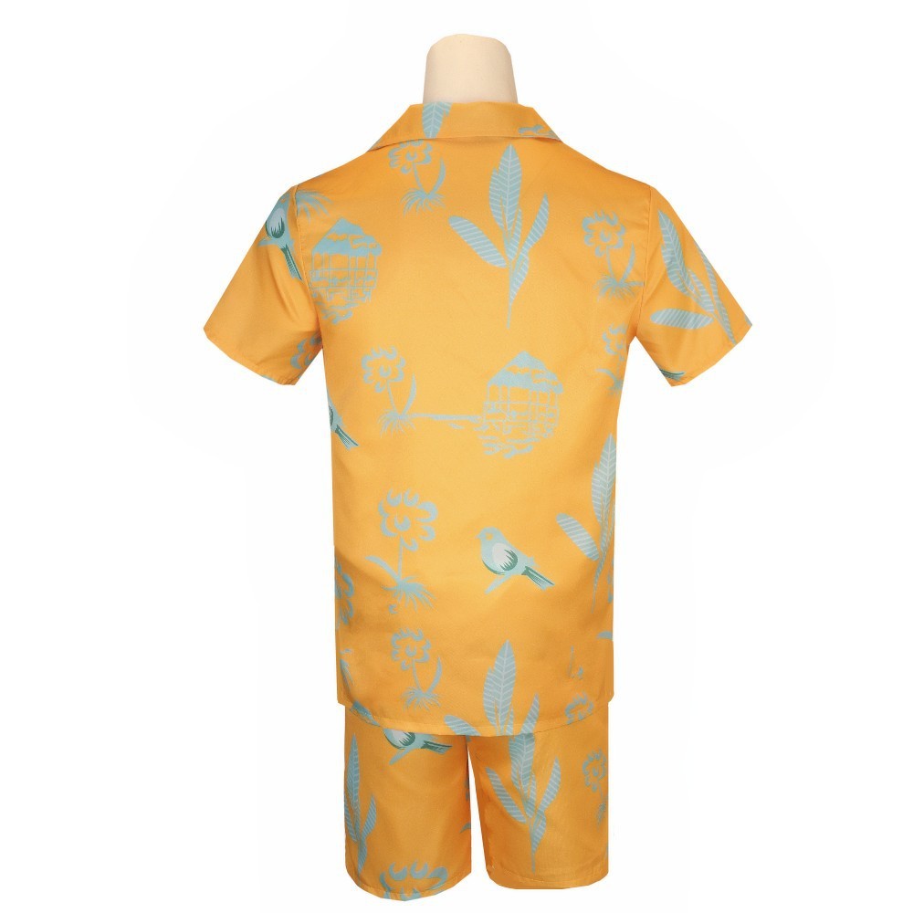Costume De Cosplay Du Film Ken Pour Adulte, T-shirt Noir, Écharpe Rose, Ensemble Complet, Princesse, Ixde Carnaval D'Halloween