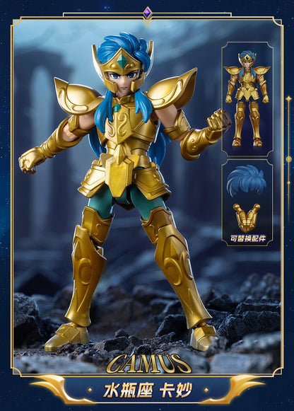 Blokees Gold Saint Action Figure Versão Galáxia 02 Libra Dohko Sagitário Saint Seiya Brinquedos de Montar Presente de Aniversário Infantil