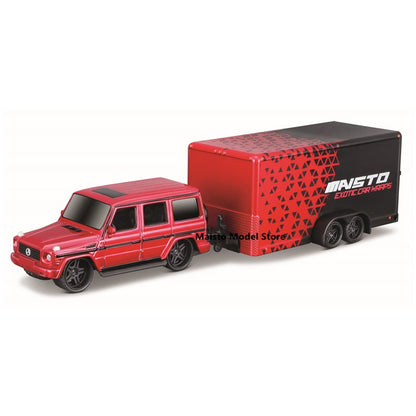 Maisto 1:64 Volkswagen Mercedes Benz Ford Chevrolet Brand collectible trailer die-cast precision model car Model collection gift