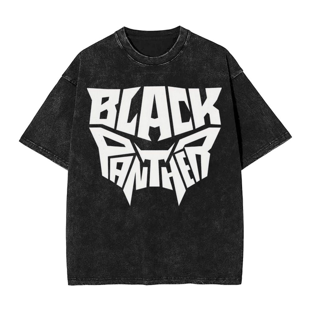 Men's Frgrt T Shirt Black Panther 100% Cotton Clothing Humorous Short Sleeve Crew Neck Tee Shirt 6XL T-Shirts