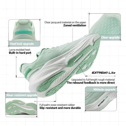 361 Degrees HALF TIME RUN 2 Men Running Shoe Soft Breathable Rebound Lightweight Shock-absorber Versatile Male Sneaker 672522201