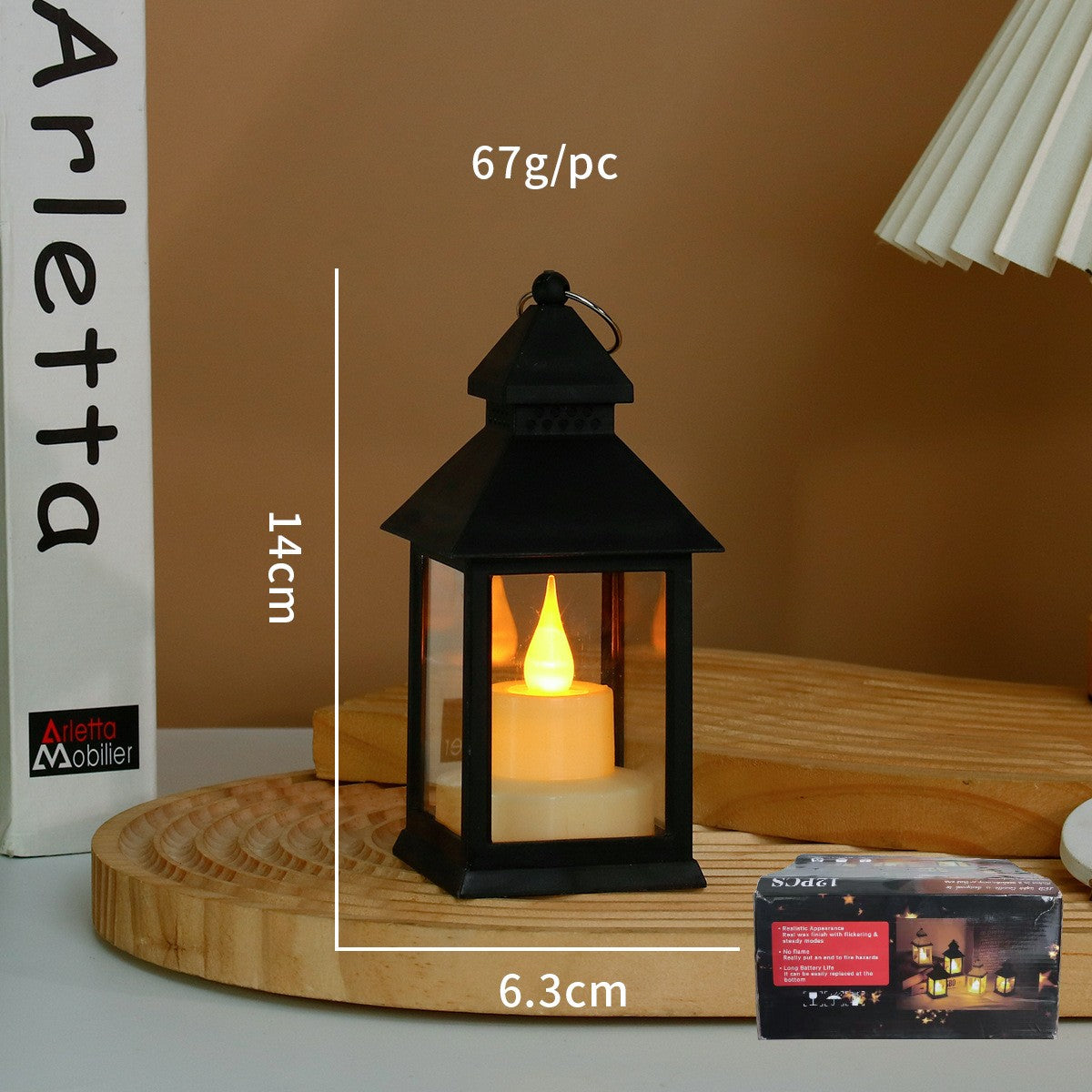 Portable LED Candle Lamps Camping Horse Tent  Lanterns Outdoor Garden Desk Holiday Atmosphere Retro Night Light Decorative Lamps