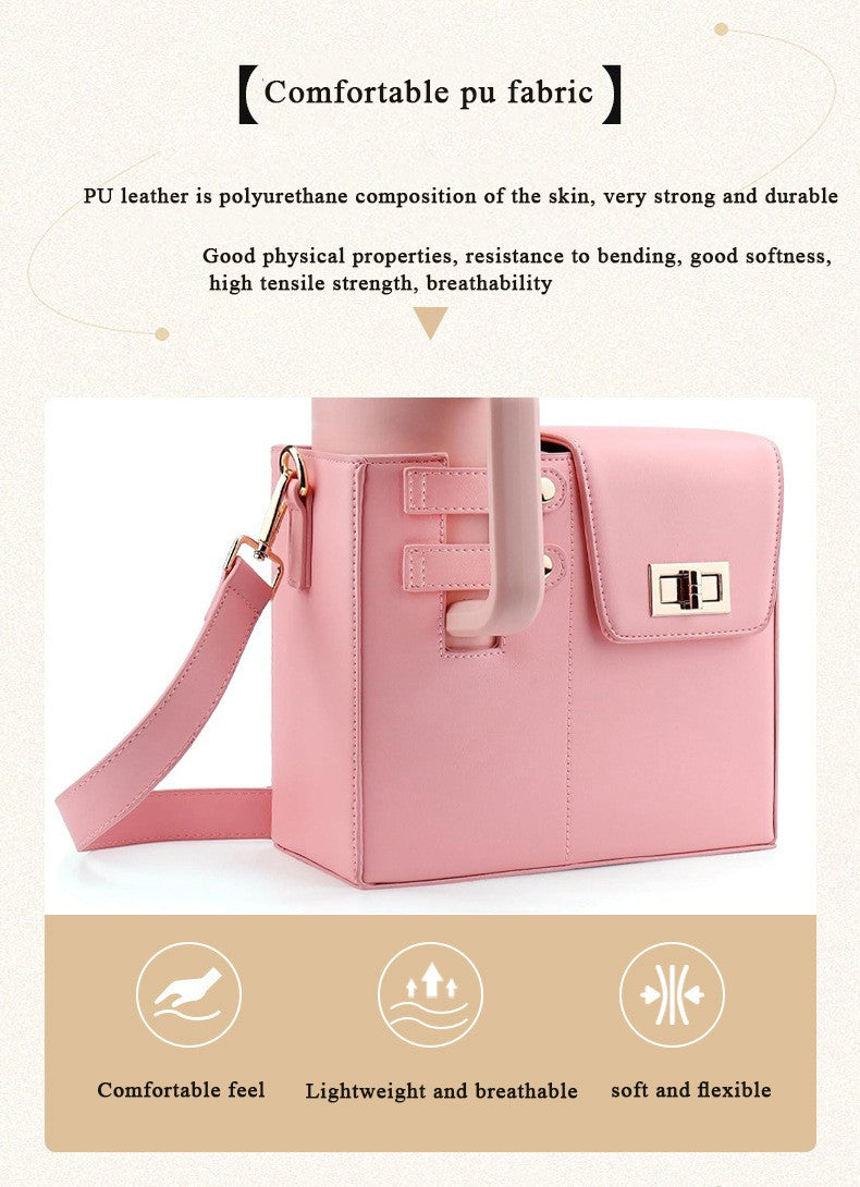 Water Bottle Bag Outdoor Portable Crossbody Multifunctional Universal Protection Pouch Single Shoulder Solid Color Storage