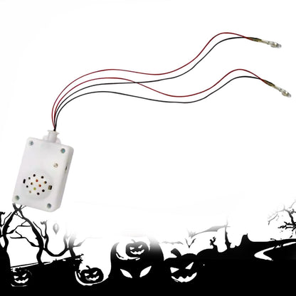 Sound Sensor Halloween Scream Speaker Horror Screaming Tricky Voice-activated Props Scary Sound Sensor For Party Decoration