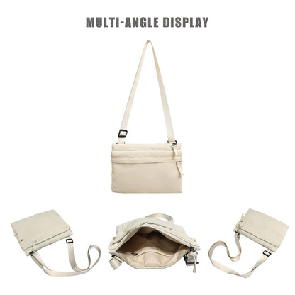 Unisex Outdoor Crossbody Bag - Tactical Messenger Bag for Hiking/Fishing/Travel, Style Phone Sling Pack with Anti-Theft Pocket