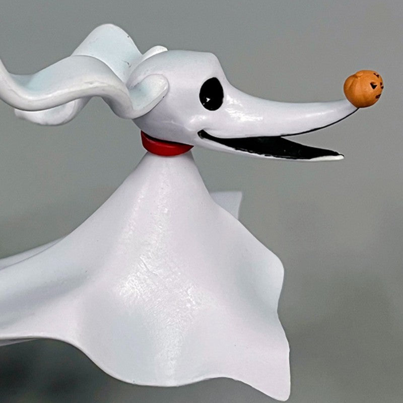 Disney Anime The Nightmare Before Christmas Kawaii Dog Zero Action Figure Toys Funny Zero The Ghost Dog Gifts for Kids Girls