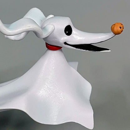 Disney Anime The Nightmare Before Christmas Kawaii Dog Zero Action Figure Toys Funny Zero The Ghost Dog Gifts for Kids Girls