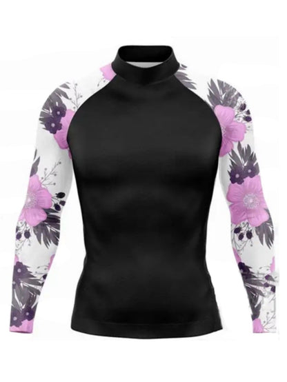 Men's Sun Protection Beach Swim Shirt Quick Dry Surfing Shirt UPF 50+ Long Sleeve Rashguard Shirt