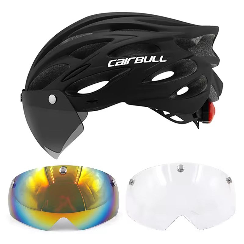 Cairbull Capacetes de Ciclismo MTB Mountain Road Capacete de Bicicleta de Corrida Leve Respirável Led Segurança Capacete de Bicicleta 54-62cm Casco
