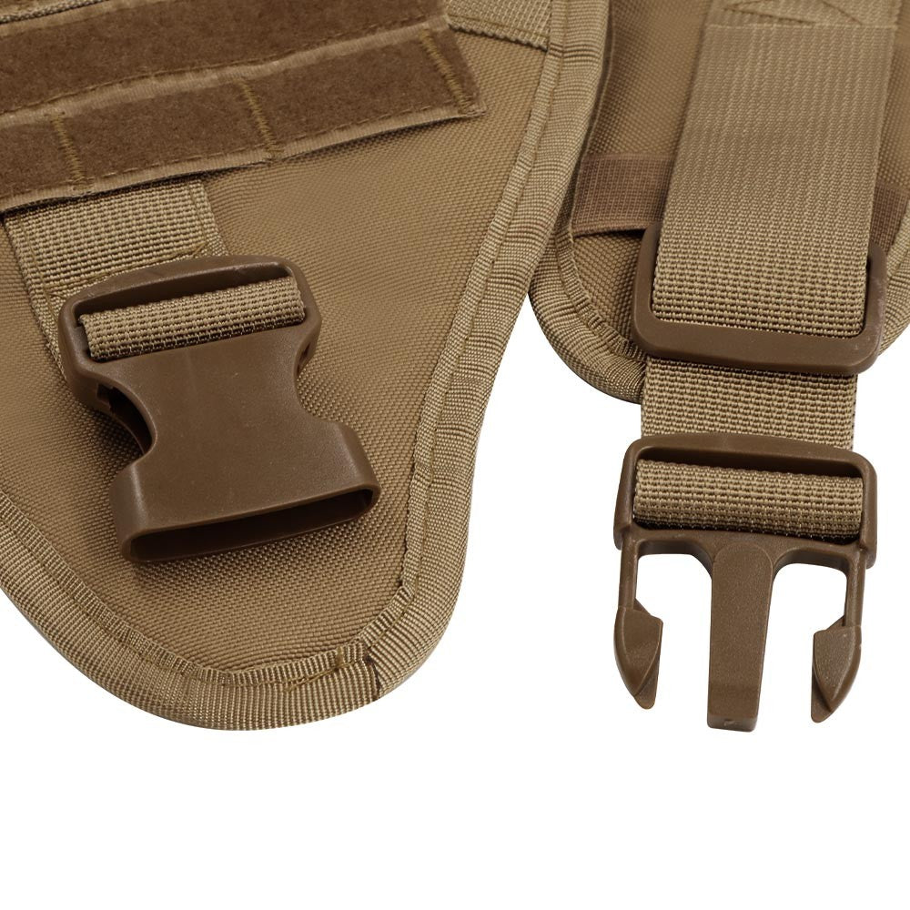 Military Large Dog Harness Pet German Shepherd Malinois Training Vest Tactical Medium Dog Harnesses Hunting For Dogs Accessories