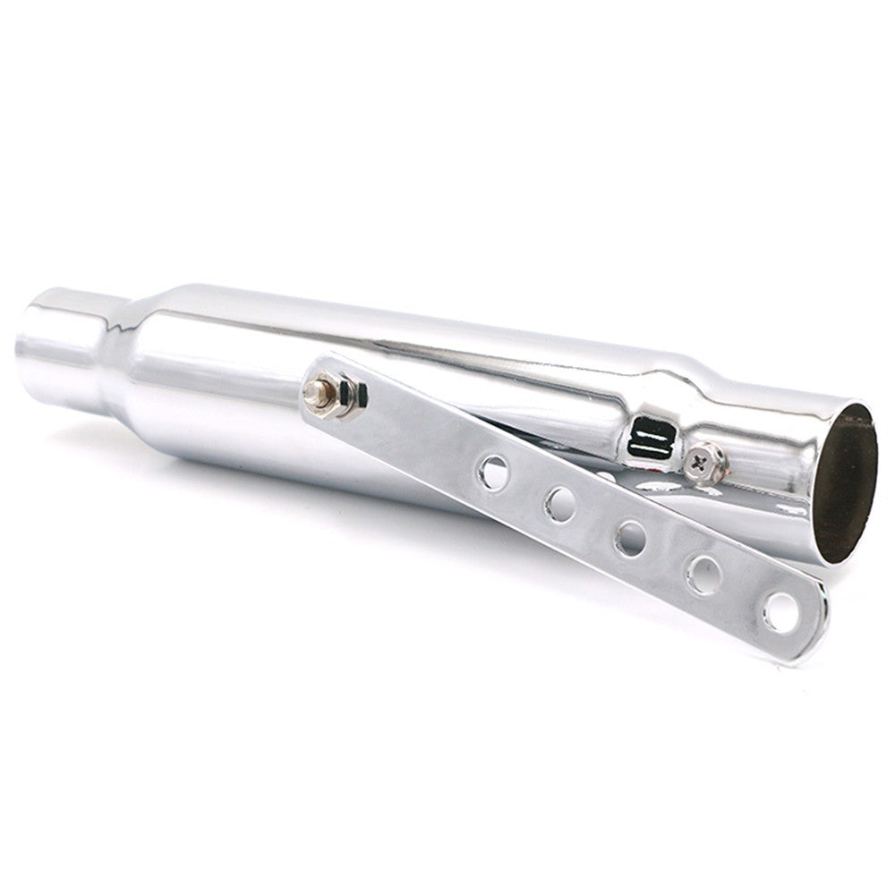 38/40/43/45mm Universal Retro Motorcycle Muffler Exhaust Pipe Rear Pipe Tube For Harley Exhuast XV950 M800 1200 XL883 Racing