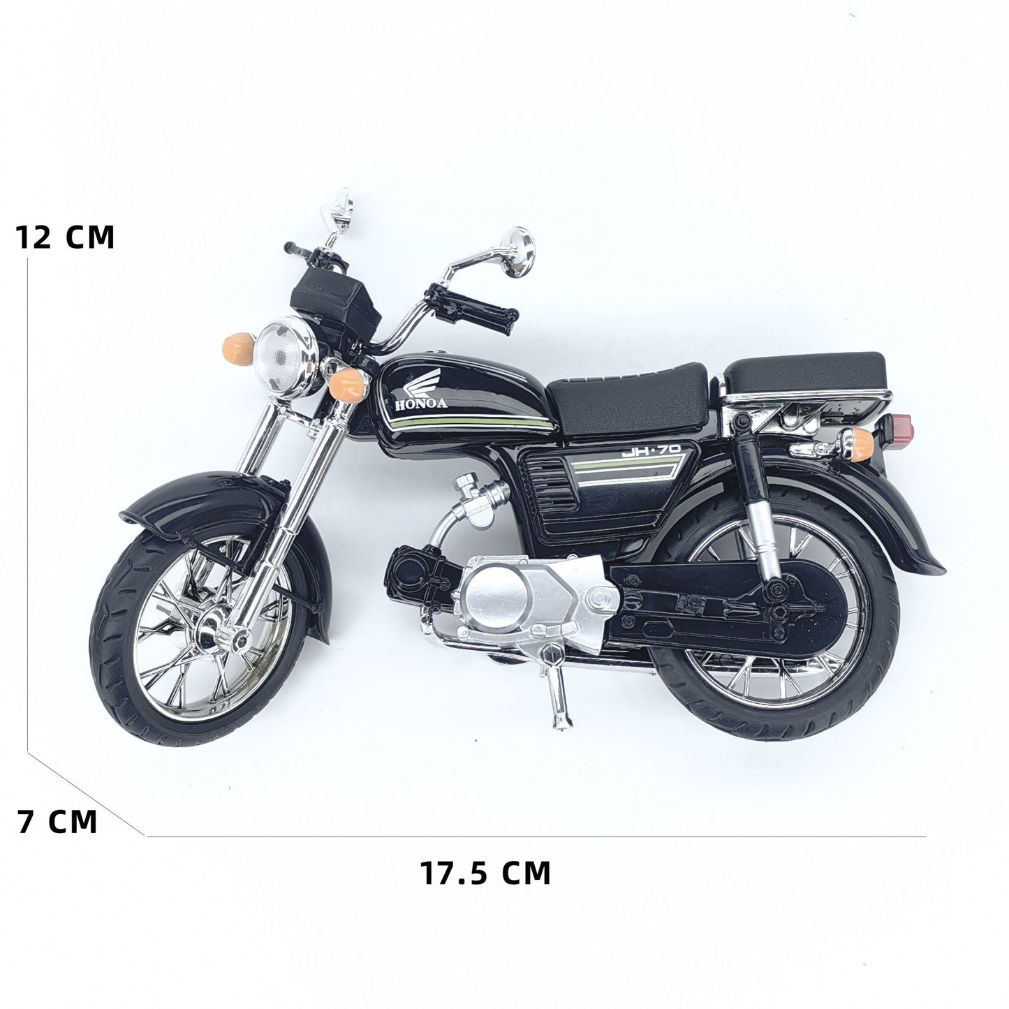 Brinquedo de carro de liga de metal para crianças, modelo de motocicleta, peça de exibição, presente para meninos, veículo de simulação realista, colecionável