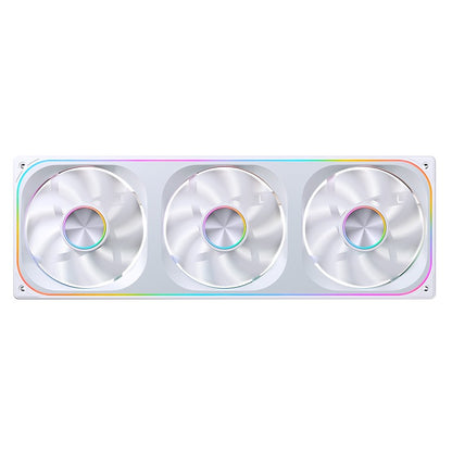 JONSBO ZA-120/240/360 Computer Case Fan 12CM 5V ARGB 120mm Monolithic Structure Water-Cooled Fan  PWM Forward/Reverse Fan Kits