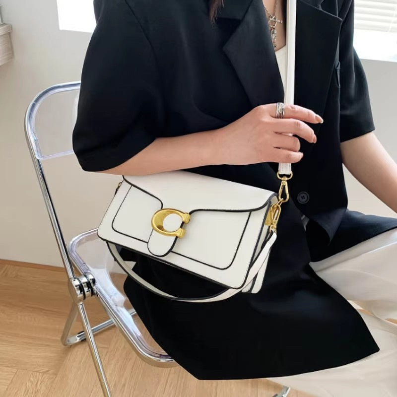 2025 Hot! Women's Simple Caviar Small Square Crossbody Bag - Portable & Fashion - Forward Design