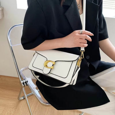 2025 Hot! Women's Simple Caviar Small Square Crossbody Bag - Portable & Fashion - Forward Design