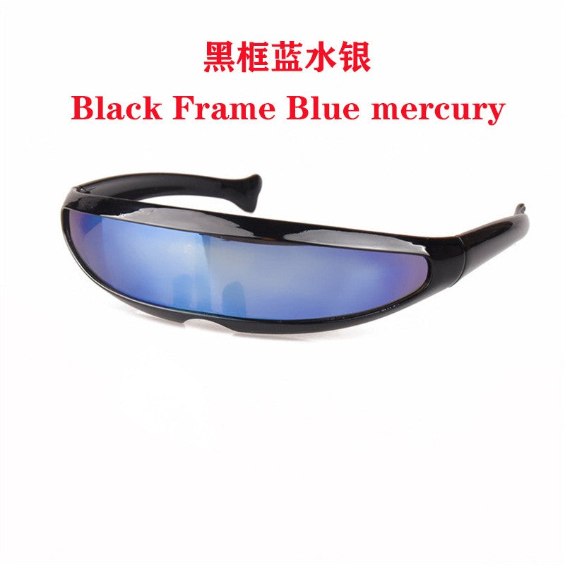 X-men Individuality Cycling Sunglasses for Men Mercury Lens Laser Glasses Travel Windproof Women's Sunglasses Robots Eyewear