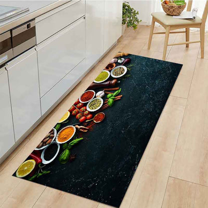 Kitchen Rug Durable Home Entrance Doormat High-end Kitchen Mats for Floor Waterproof House Hold Washable Non-slip Large Carpet