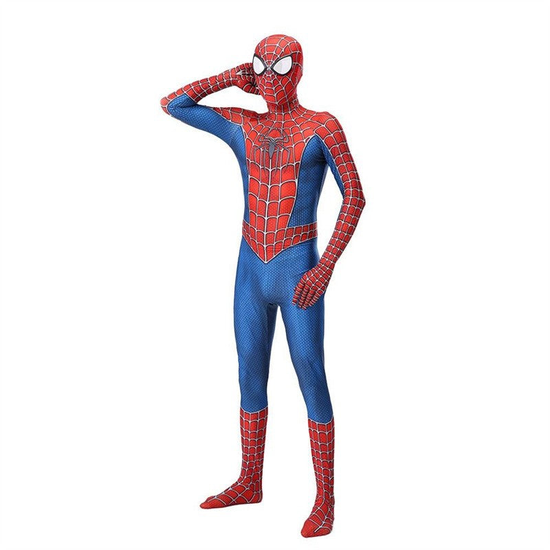 Spiderman Costume Adult Superhero Costume for Men Halloween Costume Cosplay Carnival Performance Party Disguise