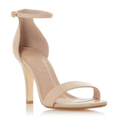 Women Sandals Sexy Open Toe Ankle Strap High Heels Ladies Shoes Buckle 9cm Mid Thin Heel Summer Party Wedding Shoes Plus Size