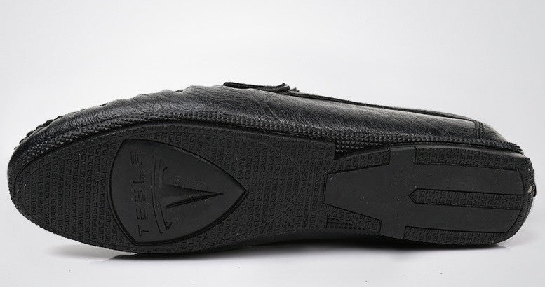 High Quality Leather Men Casual Shoes Comfortable Light Men Loafers Formal Men Dress Shoes Breathable Slip on Men Driving Shoes