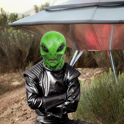 Alien Mask Alien Mask Scary Latex Mask Full Head Mask For Halloween Cosplay Costume Party Prop for Adults Men Women
