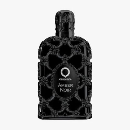 Orientica Amber Noir Eau De Parfum com Notas de Figo, Elemi e Sândalo – Uma Fragrância Amadeirada Ambarada Ousada e Sofisticada para Homens e Mulheres
