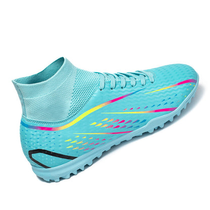 Unisex Soccer Cleats With FG Studs And TF Blades Options For Natural Grass Turf Indoor Superior Traction Anti Slip Grippy Soles