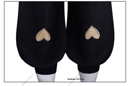 Hot The Freak Circus Pierrot Jester Harlequin Cosplay Costume Adult Clown Top Pant Wigs Joker Uniform Halloween Costume Carnival