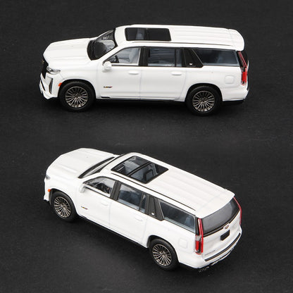 Massdi 1:64 Cadillac Escalade Carro Modelo CT5 CT6 Liga Miniatura Veículos Diecast Coleção de Brinquedos