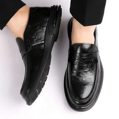 High Quality Fashionable Loafers Leather Men Business Formal Casual Leather Shoes Spring Men Soft and Comfortable Leather Shoes