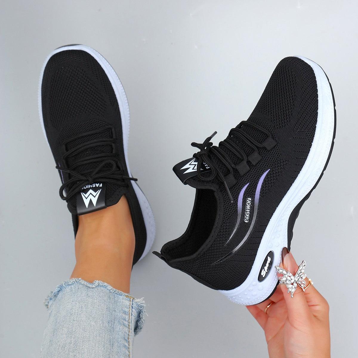 Women's summer breathable mesh flat shoes women's shoes casual sneakers shoes, clearance free shipping