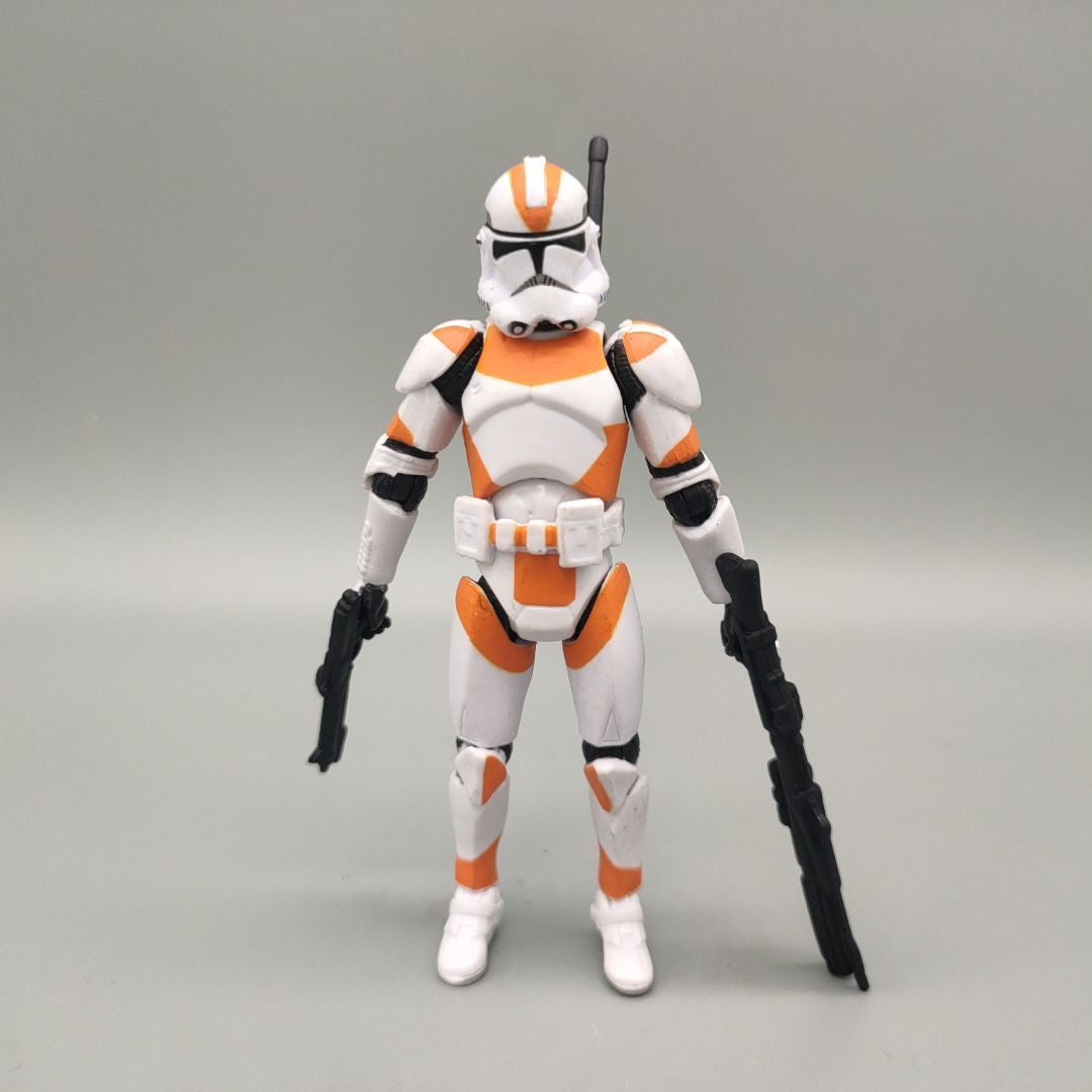Lote de 3 Bonecos Soltos Star Wars Elite Force 501st 442nd Shadow Utapau Gree Shock Battalion Trooper 3.75" Coleção