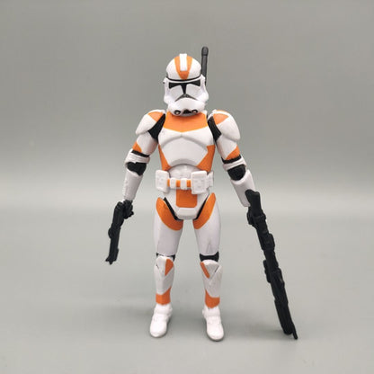 Lote de 3 Bonecos Soltos Star Wars Elite Force 501st 442nd Shadow Utapau Gree Shock Battalion Trooper 3.75" Coleção