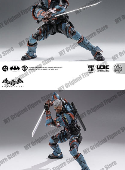 EM ESTOQUE LPZZ Deathstrok Figura U-P-Finegures Arkham Knight V8.04 Terno Bonecos de Ação Batman Estatueta 1/12 Coleção DC Brinquedo