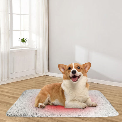 Almofada de Cama para Gatos Autoaquecível Tapete Térmico Autoaquecido para Cães e Gatos Colchonete Lavável para Animais de Estimação Confortável para Gatos Internos e Cães Pequenos