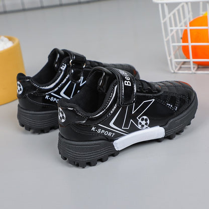 Soccer Cleats for Kids 2024 New Children Football Cleats Fashion Firm Ground Soccer Shoes