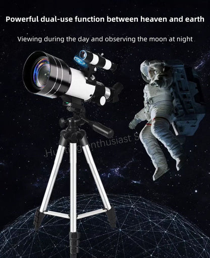 Telescópio Astronômico de Alta Ampliação e Observação Lunar Profissional Infantil de Alta Potência e Alta Definição para Uso Externo