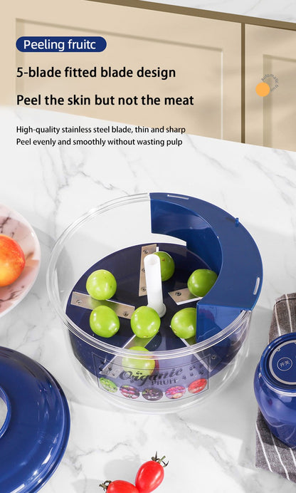 Grape Peeler Fully Automatic Household Electric Fruit Peeler Qingti Peeler Divine Tool Wireless Portable Easy Kitchen Gadget