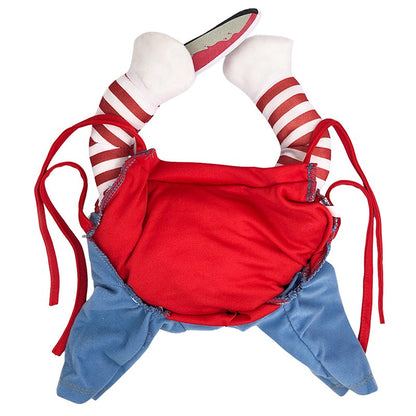 Fantasia de Halloween para Cães e Gatos Pequenos e Médios, Roupa Engraçada de Transformação Animal para Cães e Gatos, para Festas e Cosplay