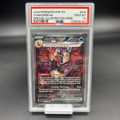 Cartão de Avaliação Versão Inglesa DIY PTCG PIKACHU CHARIZARD MEW Cartão de Coleção Cópia Cartão de Avaliação 10 Pontos Presente de Anime e Jogo