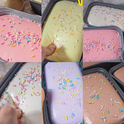 [CL]1Pc Box Cake Toy Slow Rising Squeeze Toy Butter Ice Cream Box Fidget Toy Anti Stress Release Hand Relax Gift[CL]