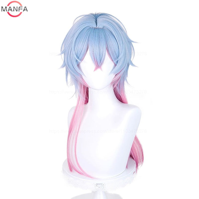 2 estilos de peruca Miku Rabbit Hole Cosplay, perucas sintéticas resistentes ao calor + touca de peruca