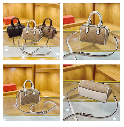 Classic Retro Boston New Small Bag Casual and Versatile Temperament Good Look Popular Hot Style Crossbody Bag