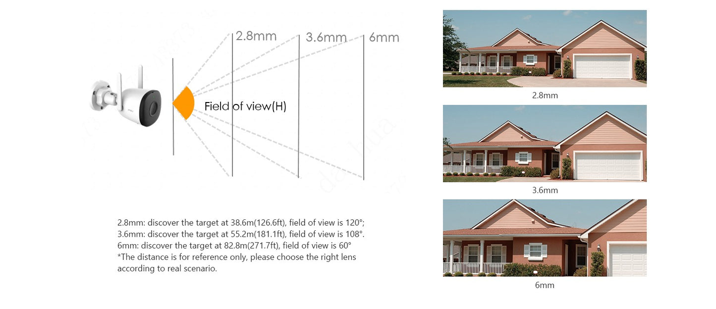 IMOU Outdoor Bullet 2C 5MP Wifi Camera Weatherproof AI Human Detection Outdoor Surveillance ip Camera