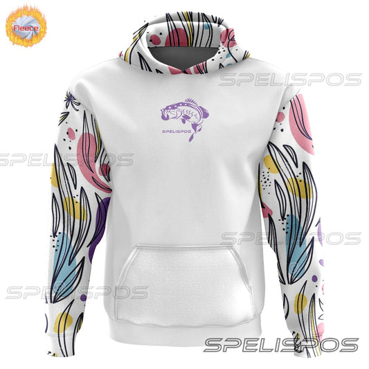 SPELISPOS Roupa de Pesca Masculina Inverno Quente Jaqueta Suéter Casual Esportes ao Ar Livre Manga Longa Roupas com Capuz para Pesca