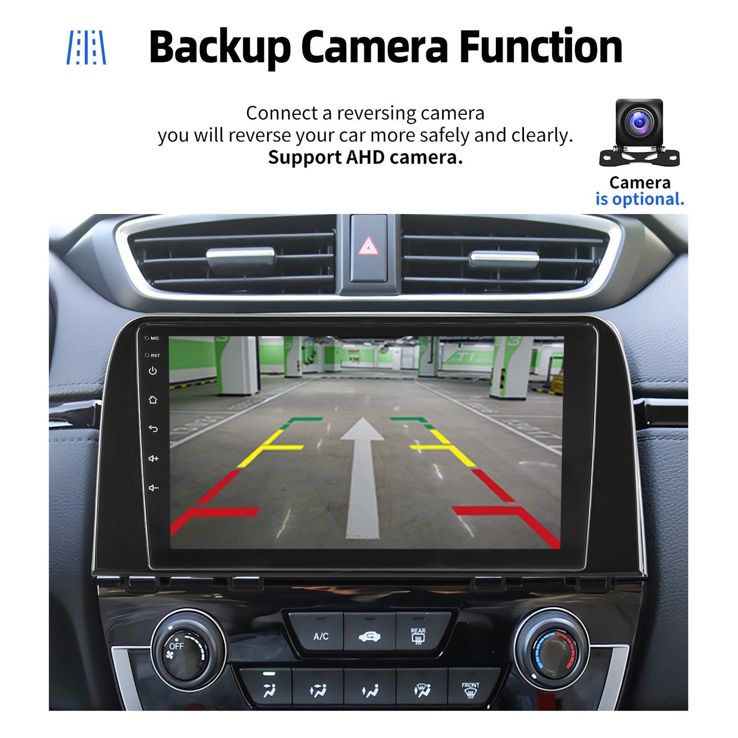 Para Honda CRV CR-V 2017-2021 CarPlay Android 14.0 Aparelho de Som Automotivo Rádio GPS Navegação Bluetooth WiFi 2+32GB Unidade Principal SWC ASP FM/RDS